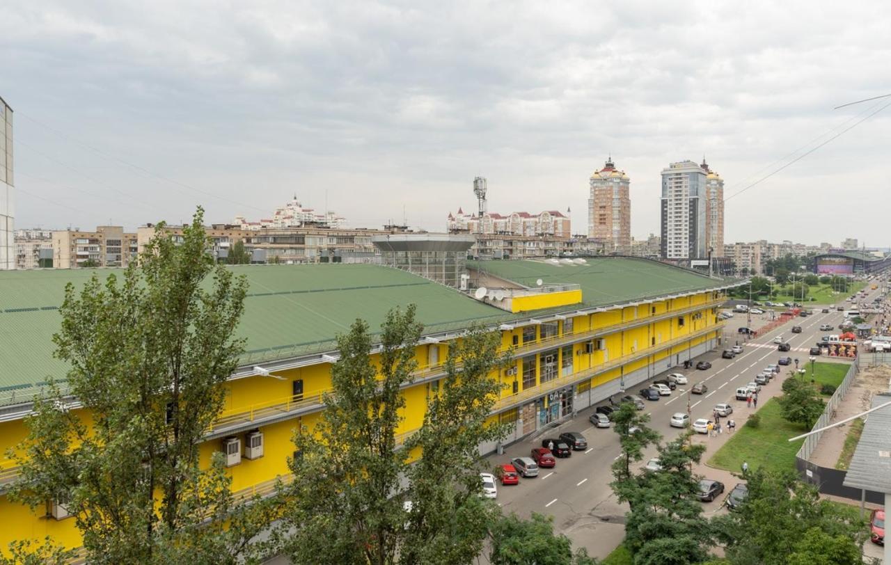 Чудова Квартира Для Відпочинку І Роботи На Оболоні Kiev Eksteriør bilde